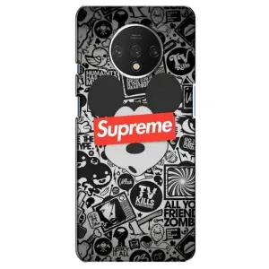 Чехол с рисунком «Supreme Маус» для OnePlus 7T