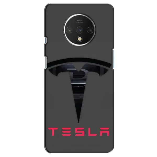 Чехол с рисунком «Logo TESLA» для OnePlus 7T
