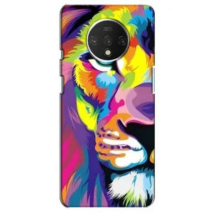 Чехол с картинкой на OnePlus 7T (Яркий Лев)