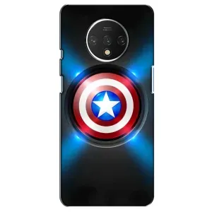 Чохол с Щітом Капітана Америки на OnePlus 7T (Яскраий Щит Капітана)