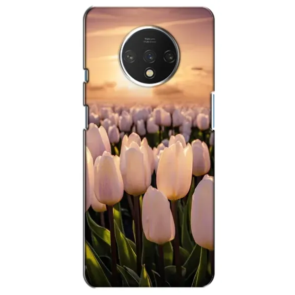 Чехол с рисунком «Закат с цветами» для OnePlus 7T Чехол с рисунком «Закат с цветами» для OnePlus 7T