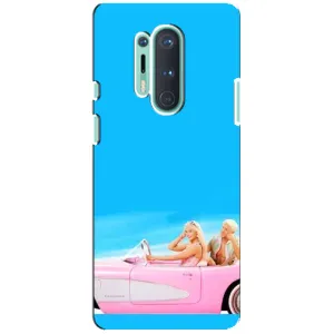 Силіконовый Чохол Барбі фільм на OnePlus 8 Pro (Барбі і Кен)