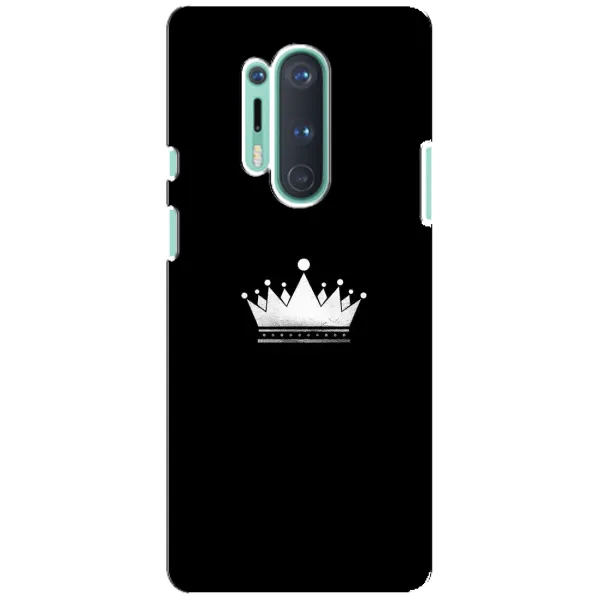 Чехол с рисунком «Белая корона» для OnePlus 8 Pro