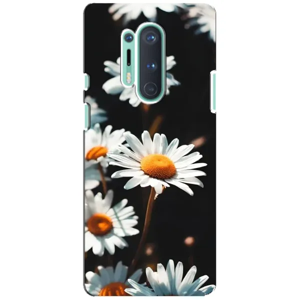 Чохол з малюнком «Білі ромашки» для OnePlus 8 Pro Чохол з малюнком «Білі ромашки» для OnePlus 8 Pro