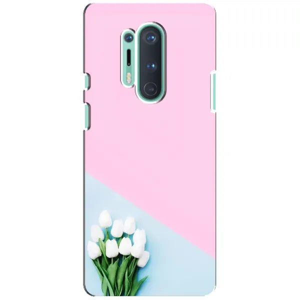 Чехол с рисунком «Белые тюльпаны» для OnePlus 8 Pro Чехол с рисунком «Белые тюльпаны» для OnePlus 8 Pro