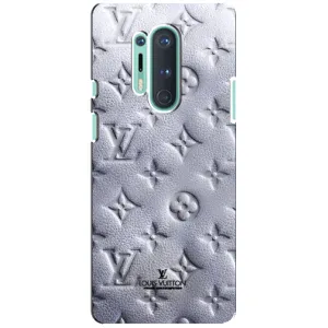 Текстурний Чохол Louis Vuitton для ВанПлас 8 Про (Білий ЛВ)