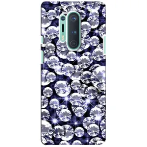 Чехол (Дорого -богато) на OnePlus 8 Pro (Бриллианты)