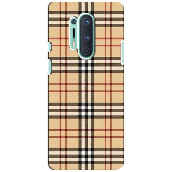 Чохол з малюнком «Burberry стиль» для OnePlus 8 Pro