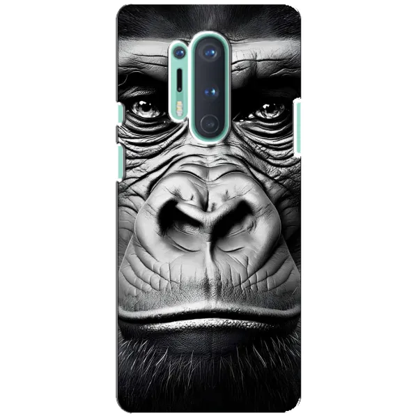 Чехол с рисунком «Черная обезьяна» для OnePlus 8 Pro Чехол с рисунком «Черная обезьяна» для OnePlus 8 Pro