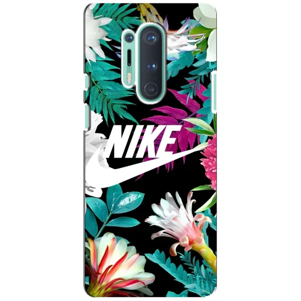 Чехол с рисунком «Цветочный Nike» для OnePlus 8 Pro Чехол с рисунком «Цветочный Nike» для OnePlus 8 Pro
