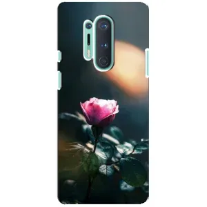 Чохли з принтом Троянд для OnePlus 8 Pro (Квітка нічна)