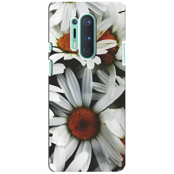 Чохол з малюнком «Квіти Ромашки» для OnePlus 8 Pro Чохол з малюнком «Квіти Ромашки» для OnePlus 8 Pro