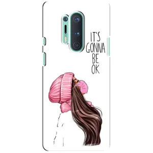 Чехол Стильные девушки на OnePlus 8 Pro (Девушка в маске)