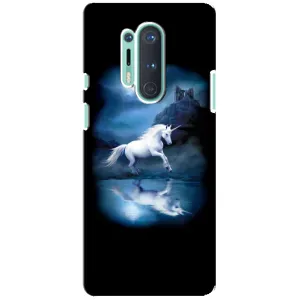 Чехол Unicorn на OnePlus 8 Pro (Единорог)