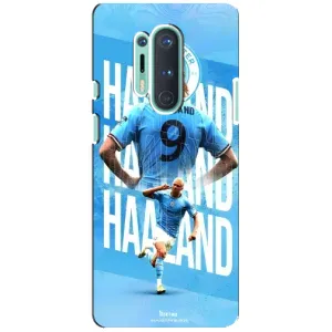 Чохли з принтом на OnePlus 8 Pro Футболіст (Erling Haaland)