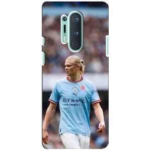 Чохли з принтом на OnePlus 8 Pro Футболіст (Ерлинг Холанд)