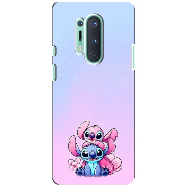 Чехол с рисунком «Энджл и Стич» для OnePlus 8 Pro Чехол с рисунком «Энджл и Стич» для OnePlus 8 Pro