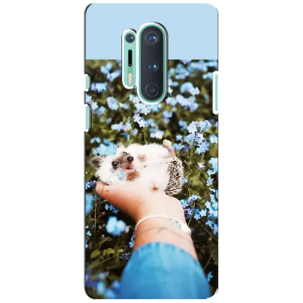 Чехол с рисунком «Ежик на руках» для OnePlus 8 Pro Чехол с рисунком «Ежик на руках» для OnePlus 8 Pro