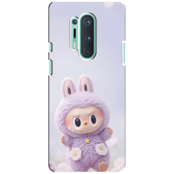 Чехол с рисунком «Фиолетовый Лабубу» для OnePlus 8 Pro Чехол с рисунком «Фиолетовый Лабубу» для OnePlus 8 Pro