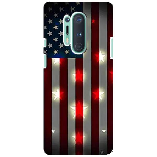 Чохол з малюнком «Прапор США 2» для OnePlus 8 Pro Чохол з малюнком «Прапор США 2» для OnePlus 8 Pro