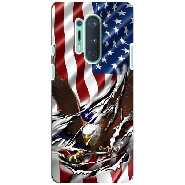 Чохол з малюнком «Прапор USA» для OnePlus 8 Pro Чохол з малюнком «Прапор USA» для OnePlus 8 Pro