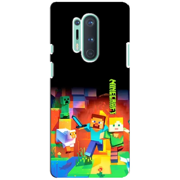 Чехол с рисунком «Герой Майнкрафт» для OnePlus 8 Pro Чехол с рисунком «Герой Майнкрафт» для OnePlus 8 Pro