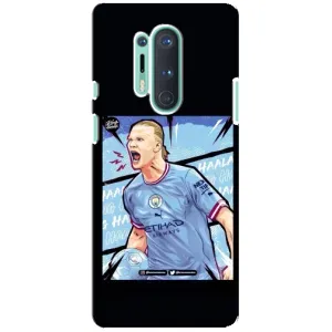 Чохли з принтом на OnePlus 8 Pro Футболіст (гол Ерлінг Холанд)