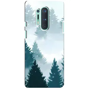 Летний Чехол на OnePlus 8 Pro (Горный лес)