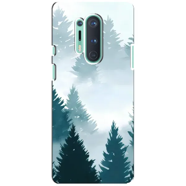Чехол с рисунком «Горный лес» для OnePlus 8 Pro
