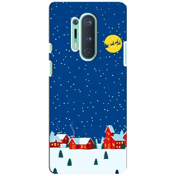 Чехол с рисунком «Город в снегу» для OnePlus 8 Pro Чехол с рисунком «Город в снегу» для OnePlus 8 Pro
