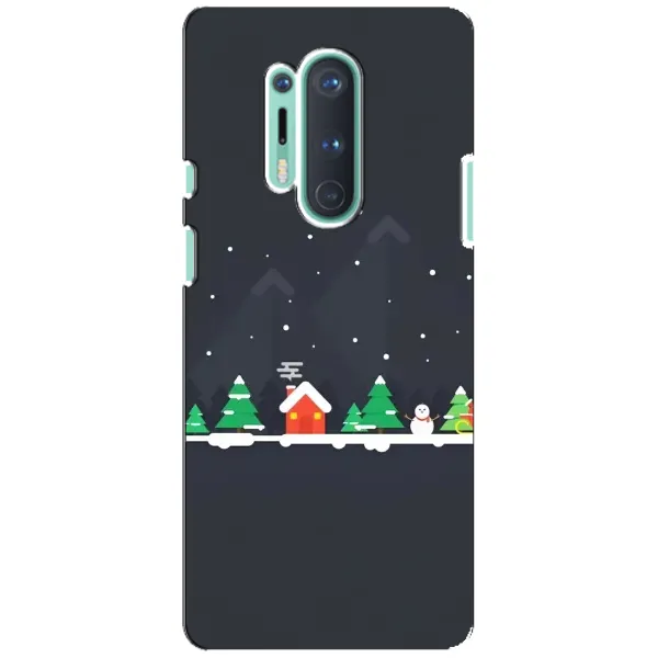Чехол с рисунком «Город зимний» для OnePlus 8 Pro Чехол с рисунком «Город зимний» для OnePlus 8 Pro