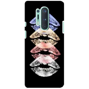 Чехол Стильные девушки на OnePlus 8 Pro (Губы)