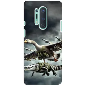 Чохол з мемами траралело тралала для OnePlus 8 Pro (Гусіні і крокоділо)