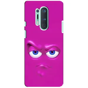 Силиконовые Чехлы (смешные стикеры) для OnePlus 8 Pro (Хитрая мордочка)