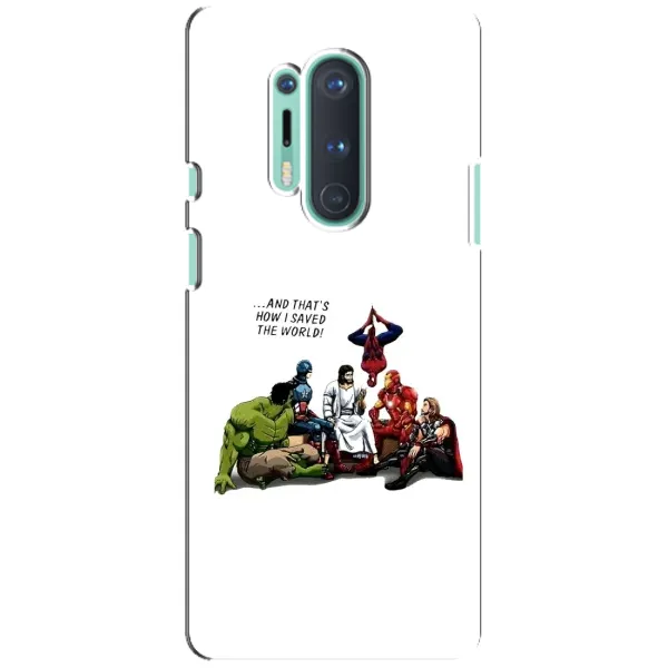 Чехол с рисунком «Иисус супергерой» для OnePlus 8 Pro Чехол с рисунком «Иисус супергерой» для OnePlus 8 Pro
