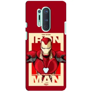 Чохол Супергерой Залізна Людина на OnePlus 8 Pro (Iron man)