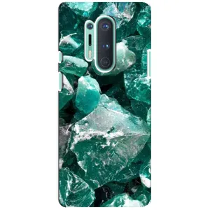 Чехол (Дорого -богато) на OnePlus 8 Pro (Изумруд)