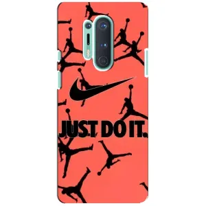 Силіконовый Чохол Nike Air Jordan на ВанПлас 8 Про (Just Do It)