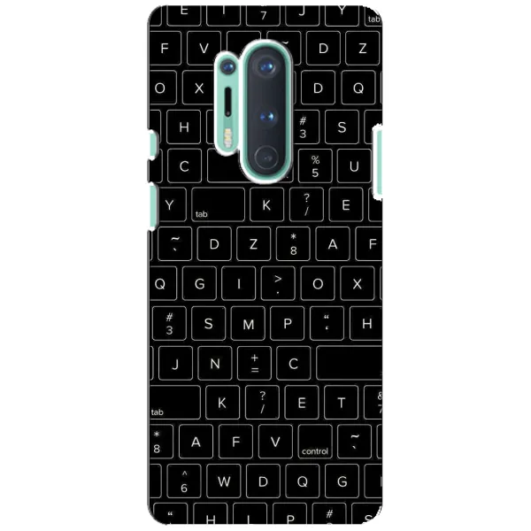 Чохол з малюнком «Клавіатура» для OnePlus 8 Pro