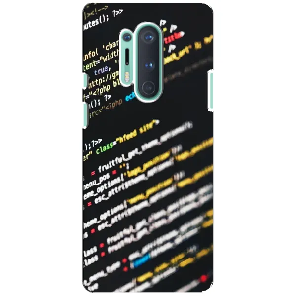 Чохол з малюнком «Код» для OnePlus 8 Pro