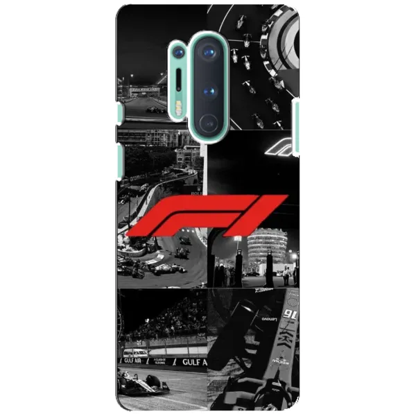 Чехол с рисунком «Коллаж Формула 1» для OnePlus 8 Pro Чехол с рисунком «Коллаж Формула 1» для OnePlus 8 Pro