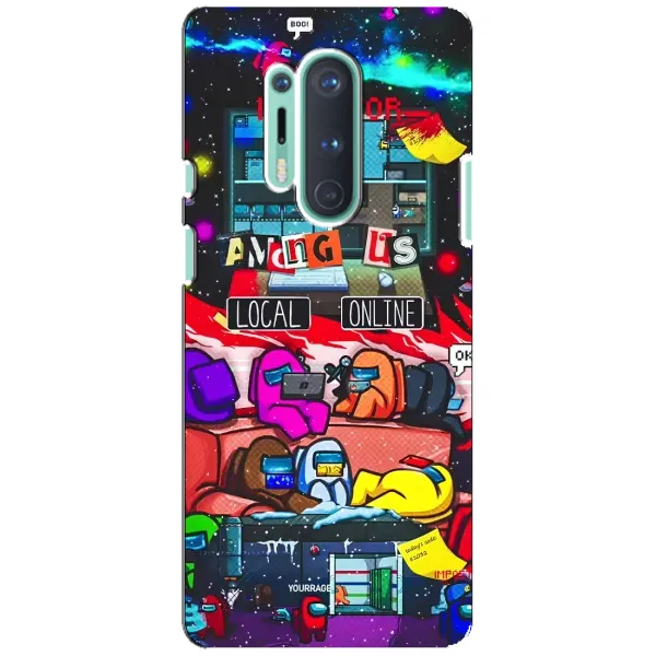 Чехол с рисунком «Команда 2» для OnePlus 8 Pro