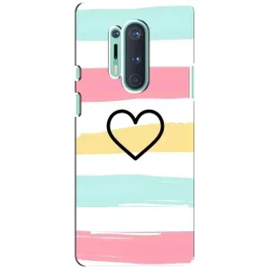 Чехлы с тематикой "Маленькие Сердечки" на OnePlus 8 Pro (Красивое сердечко)