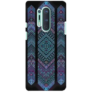 Силиконовый Чехол на OnePlus 8 Pro (Крутой орнамент)