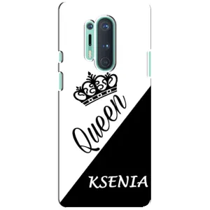 Іменні Жіночі Чохли для OnePlus 8 Pro (KSENIA)