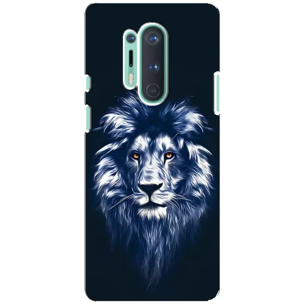 Чехол с рисунком «Лев - синий» для OnePlus 8 Pro Чехол с рисунком «Лев - синий» для OnePlus 8 Pro