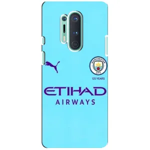 Силіконові Чохли з принтом Футбол на OnePlus 8 Pro (Man City)