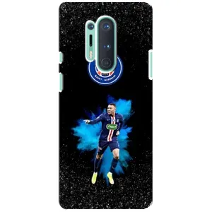 Чехол (TPU) с Футболистом на OnePlus 8 Pro (Мбаппе ПСЖ)