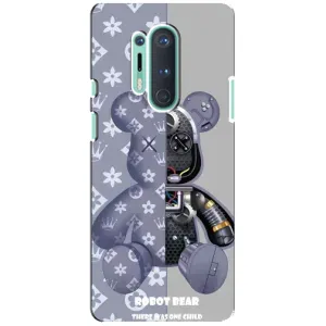 Силіконовий чохол для OnePlus 8 Pro (Ведмідь Louis Vuitton)