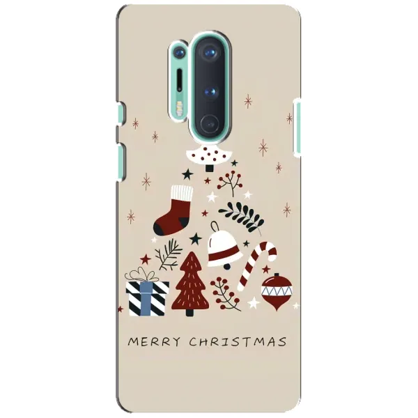 Чехол с рисунком «Merry Christmas» для OnePlus 8 Pro